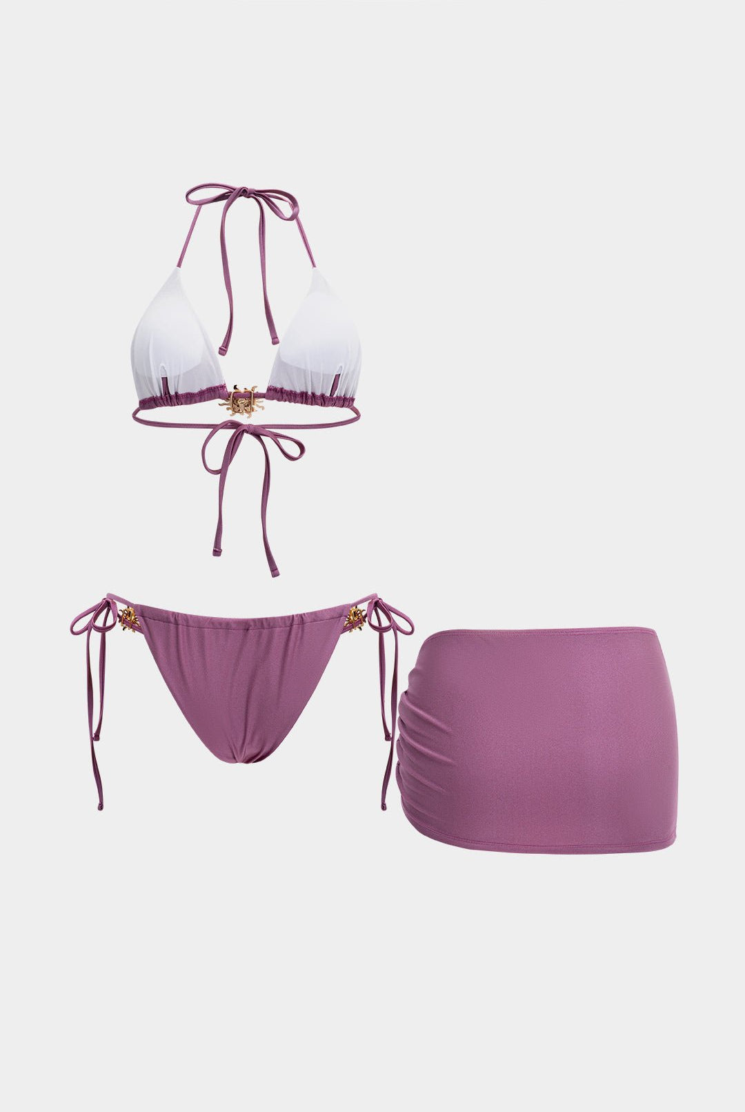 Sema Bikini Set | Fitted Smooth Jersey, Women's Bikini Sets 1
