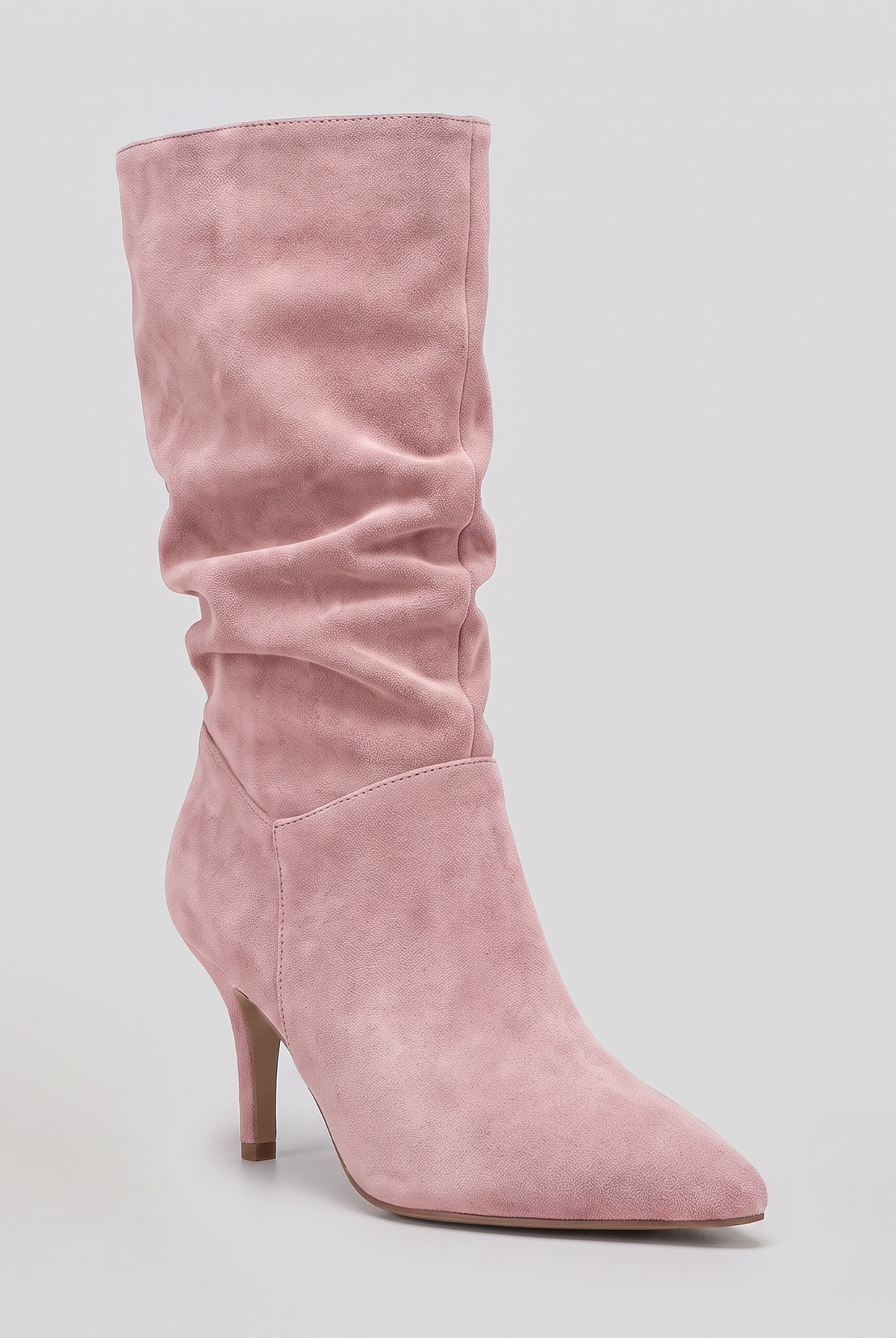 Sera vegan leather mid-calf boots with pointed toe 4