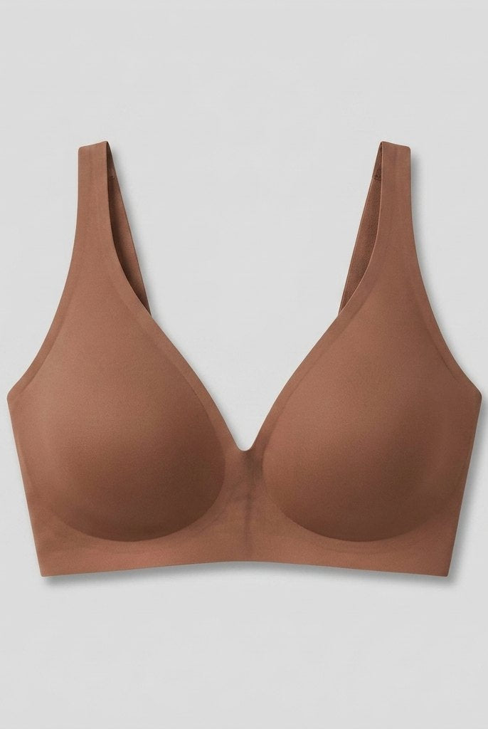 Seren Deep V Bra | Wireless, Seamless Comfort 0