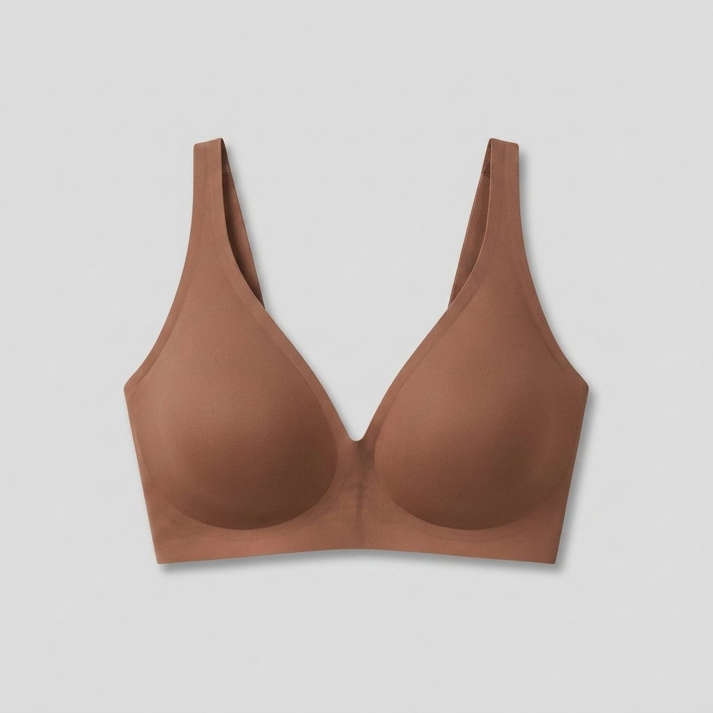 Seren Deep V Bra | Wireless, Seamless Comfort 0