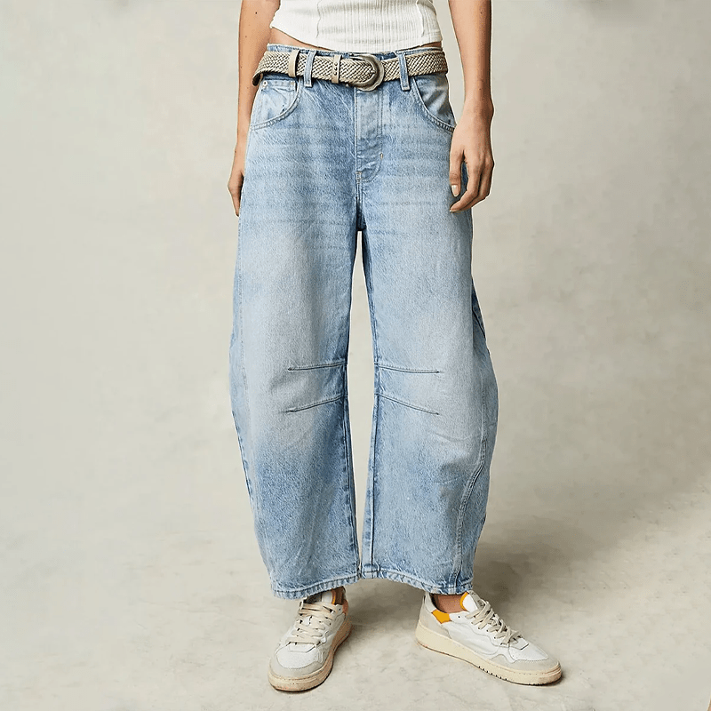 Shero Wide Leg Jeans | Casual Loose Fit Denim for Effortless Style 4