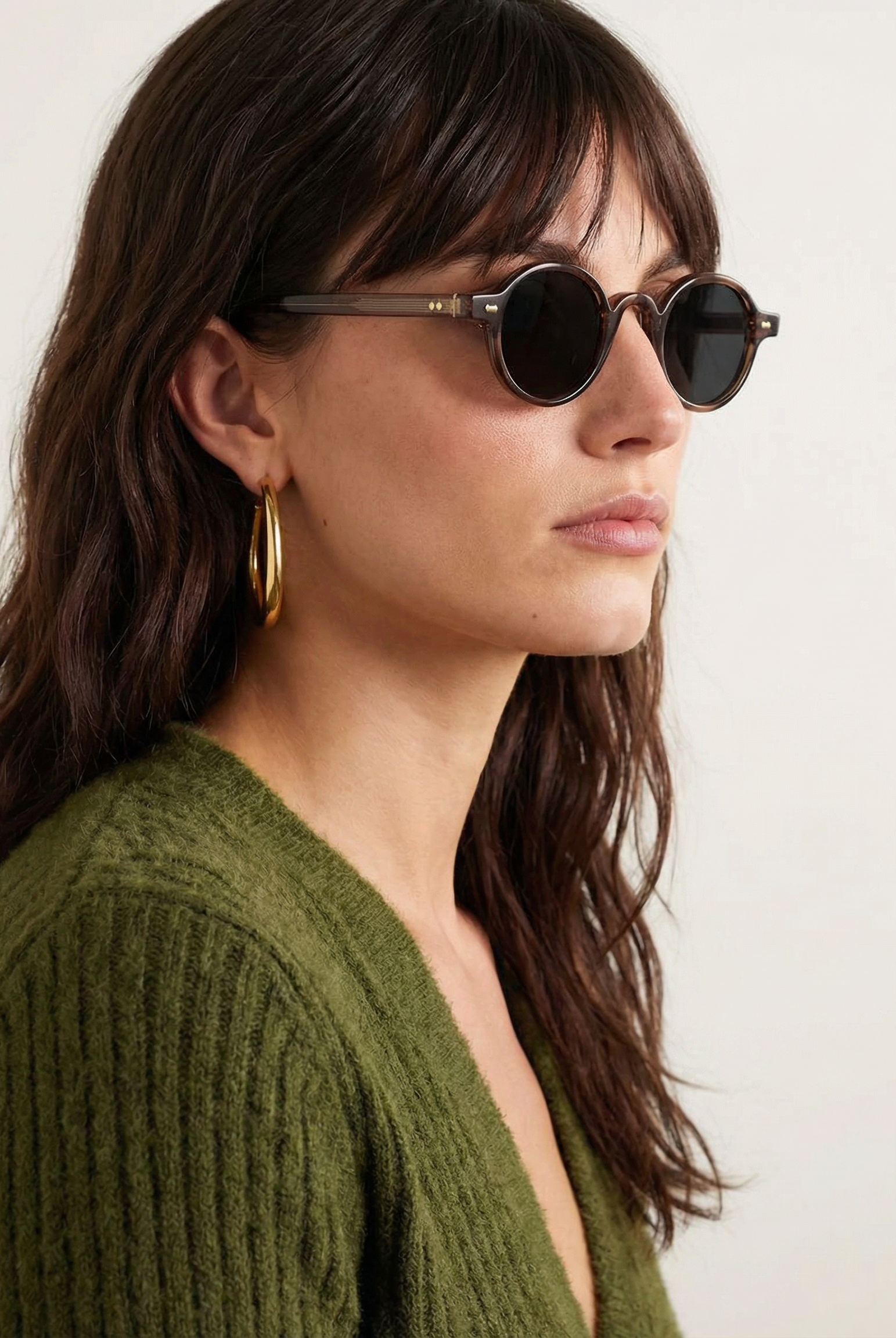 Sierra Santa Cruz Sunglasses | Translucent Amber Frame, Lightweight Design 7