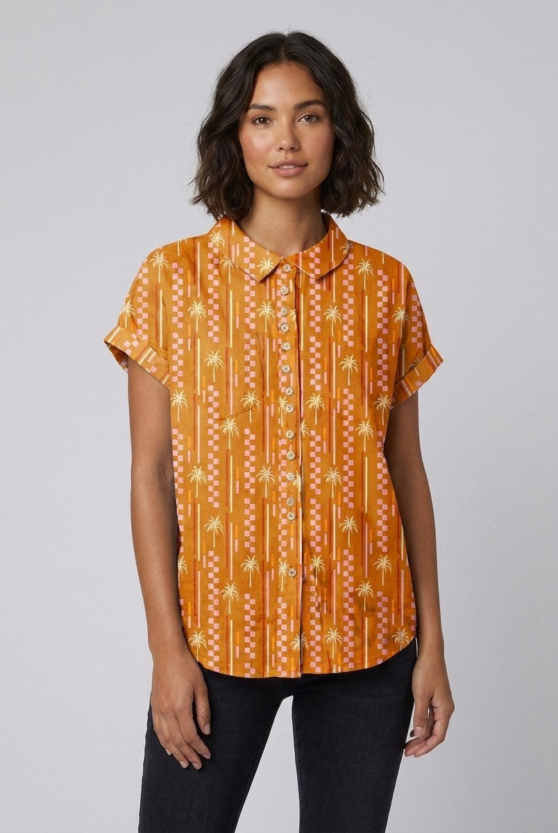 Sola Blouse | Cotton, Peter Pan Collar, Loose Fit 3