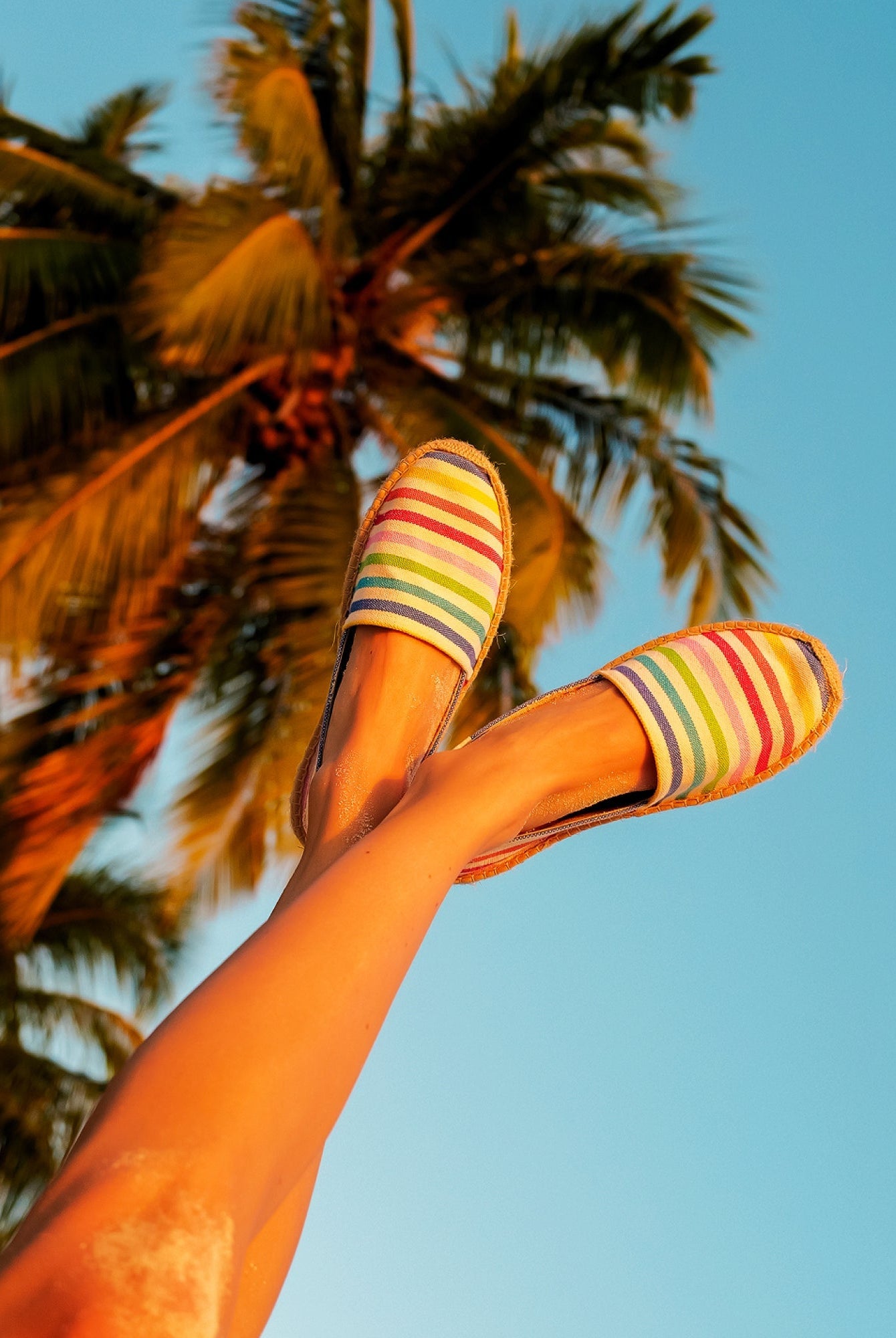 Solea Espadrilles Women | Woven Cotton, Nautical Stripe Design 5
