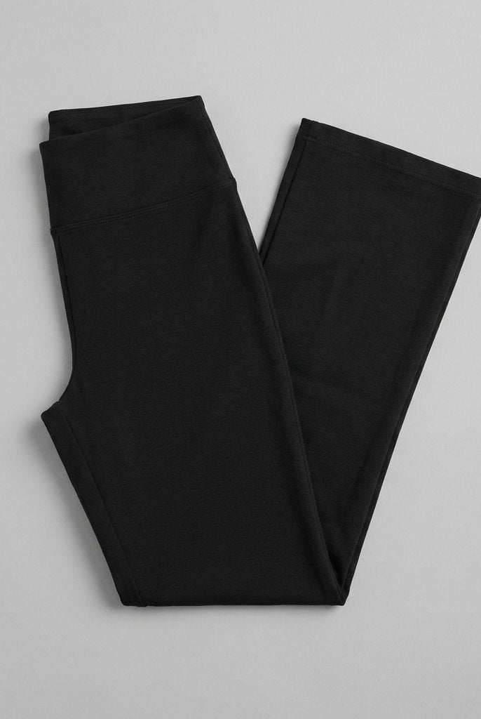 Sora Flare Pants | Stretchy High-Rise Black Flare Jeans for Women 4