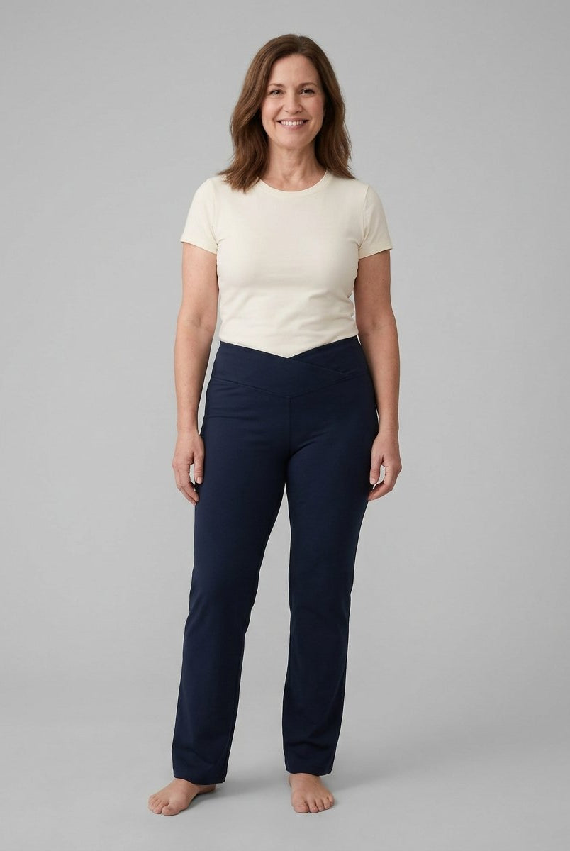 Sora Yoga Pants for Women | Soft Stretch Fabric, Straight Leg, Hidden Pocket 0