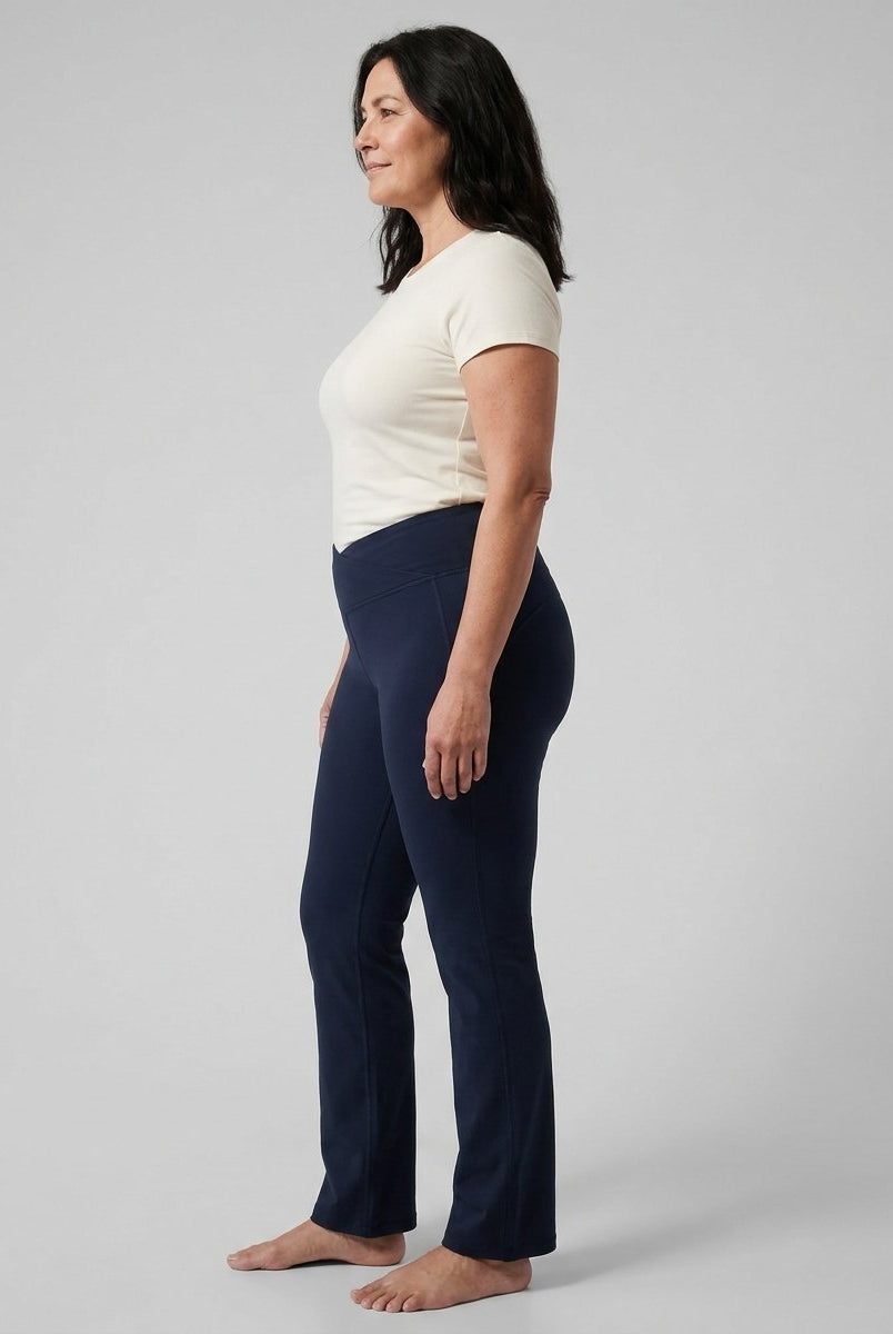 Sora Yoga Pants for Women | Soft Stretch Fabric, Straight Leg, Hidden Pocket 2