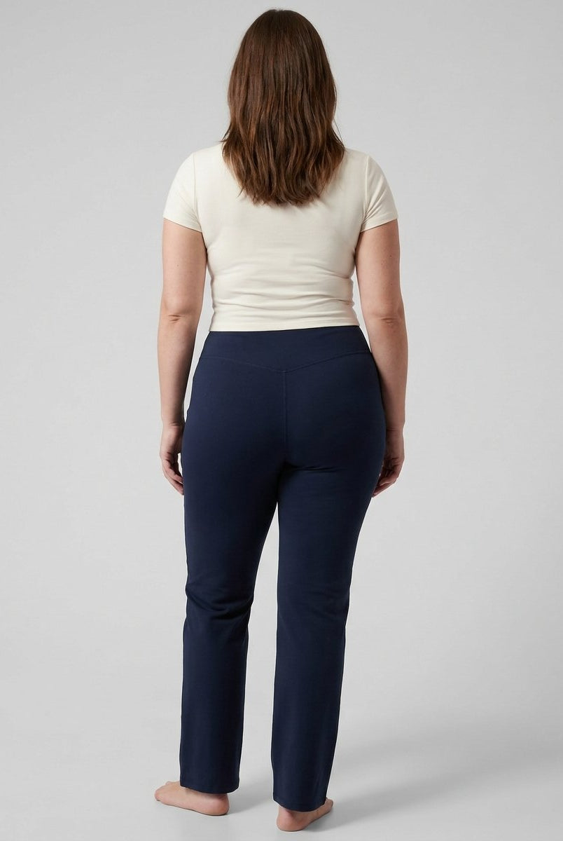Sora Yoga Pants for Women | Soft Stretch Fabric, Straight Leg, Hidden Pocket 3