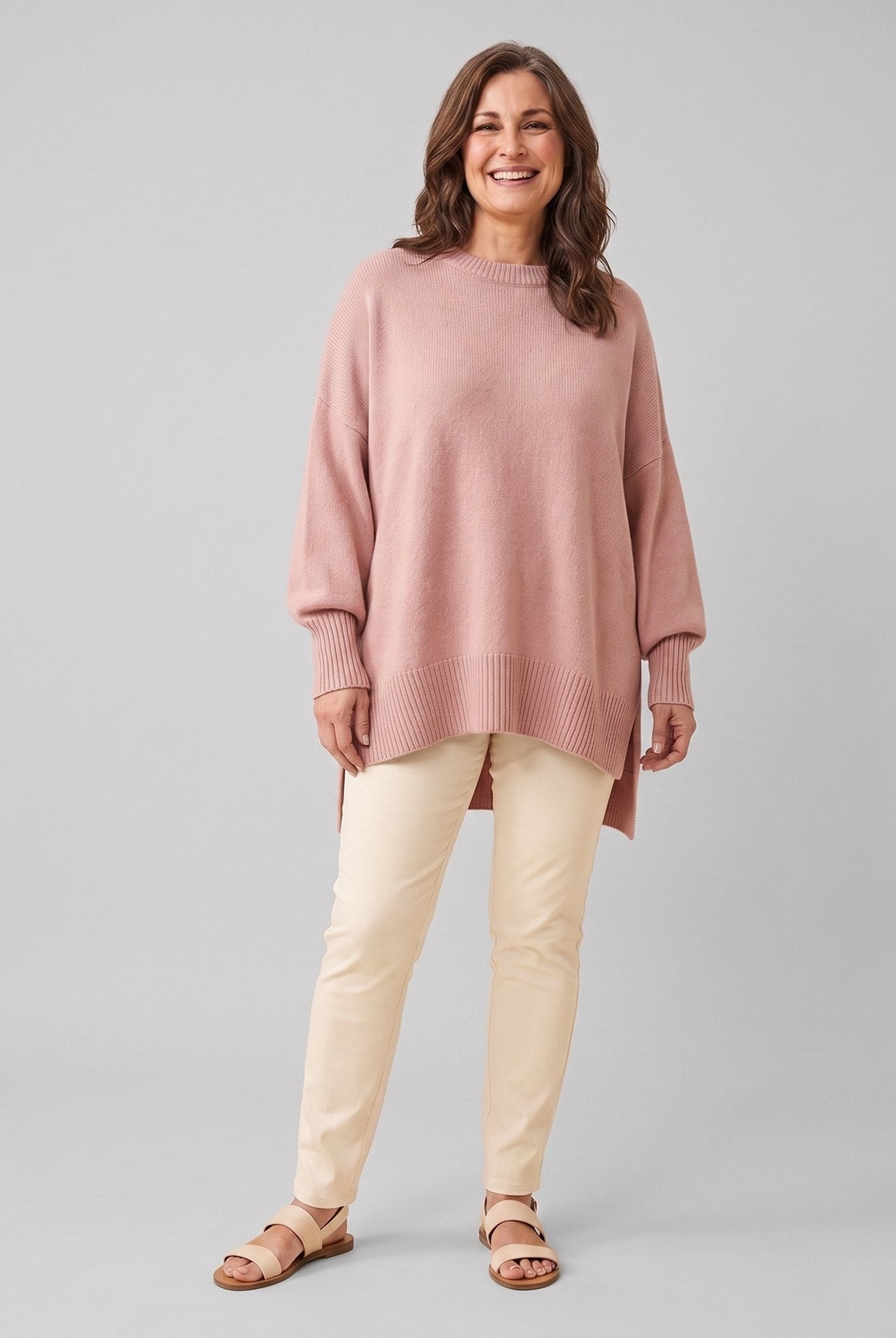 Suki Women's Sweater | Oversized Wool Blend Cozy Knit 4