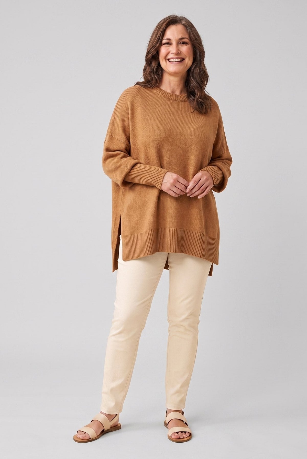 Suki Women's Sweater | Oversized Wool Blend Cozy Knit 5