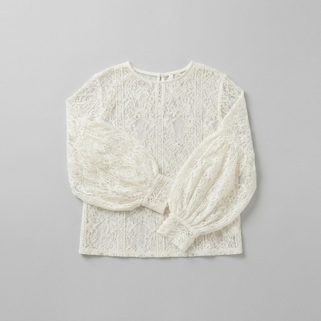 Talia Lace Blouse | Recycled Nylon, Flattering Silhouette 4