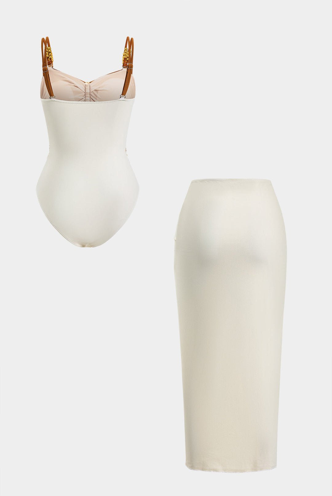 Tara Swim Cover Up | Flattering Jersey Blend, Ruched Design 1
