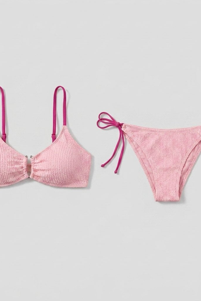 Tera Bikini Set | Textured Quick-Dry, Push Up Design 1
