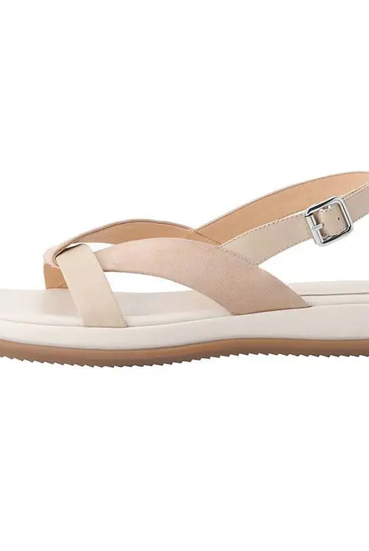 Vela Cross-Strap Sandal | Genuine Leather, Lightweight Design 5