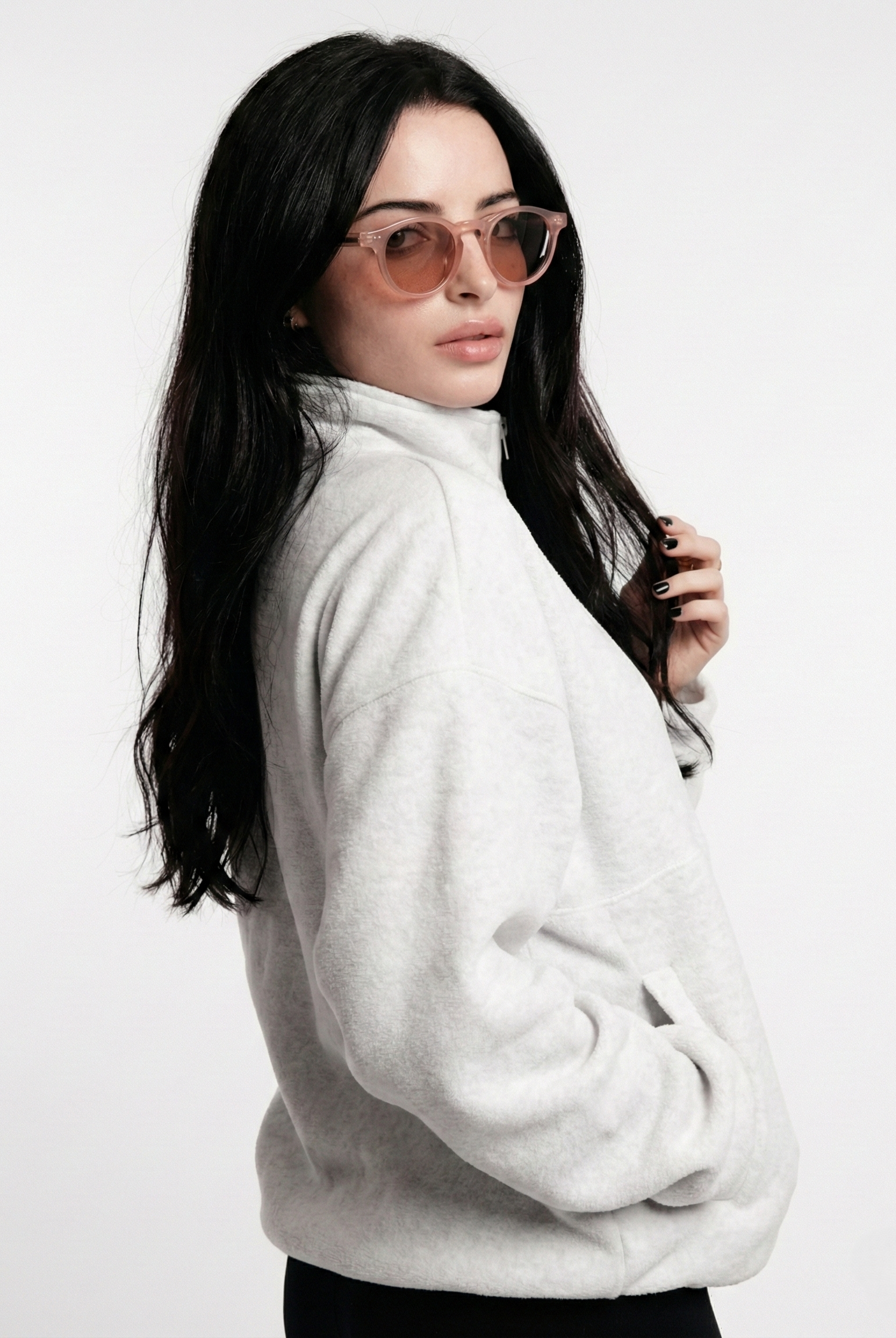 Vera Heart Sunglasses | Cream Tortoise Frame, UV400 Protection 0