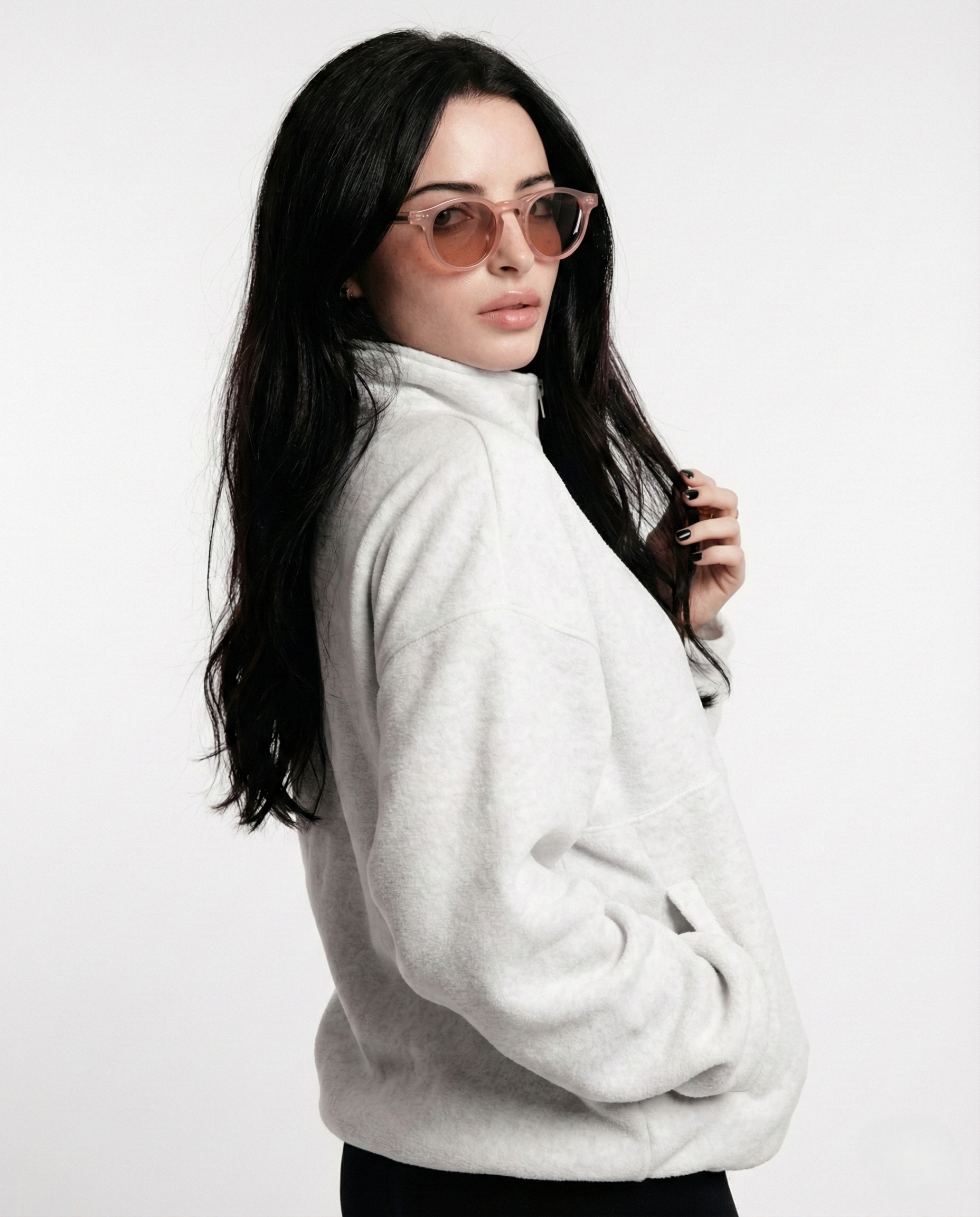 Vera Heart Sunglasses | Cream Tortoise Frame, UV400 Protection 0