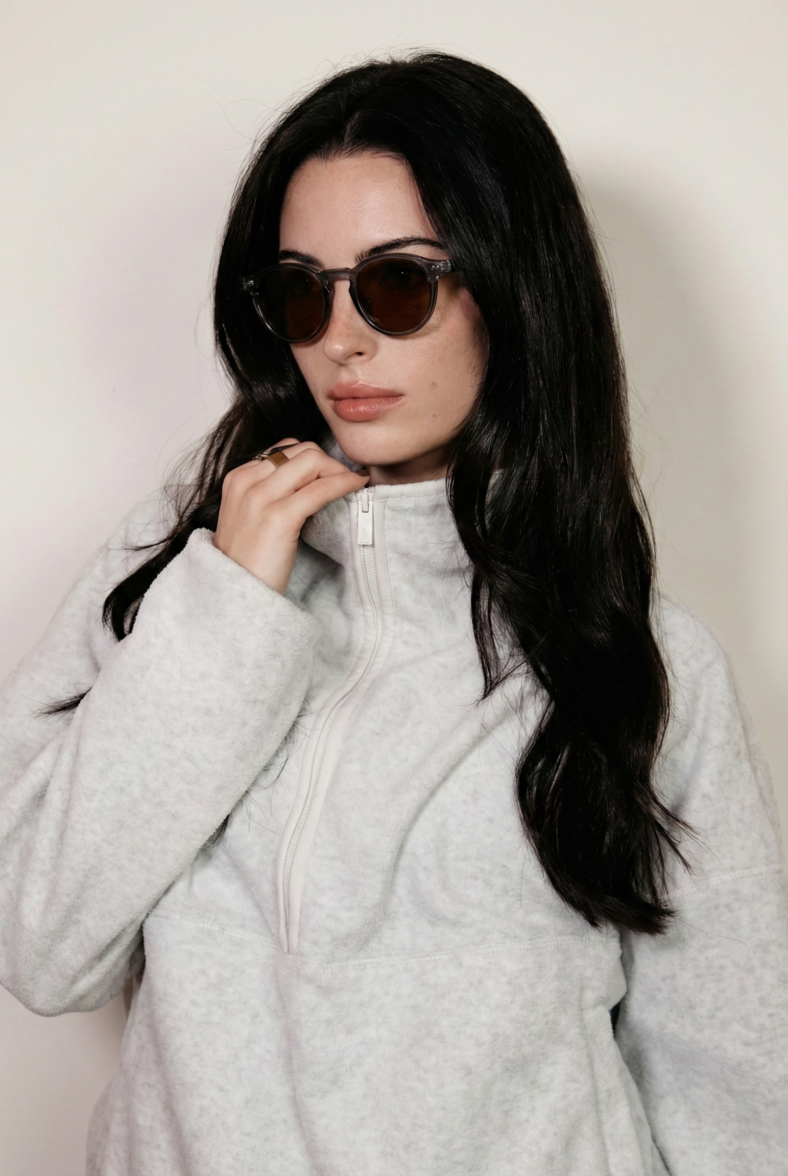 Vera Heart Sunglasses | Cream Tortoise Frame, UV400 Protection 8