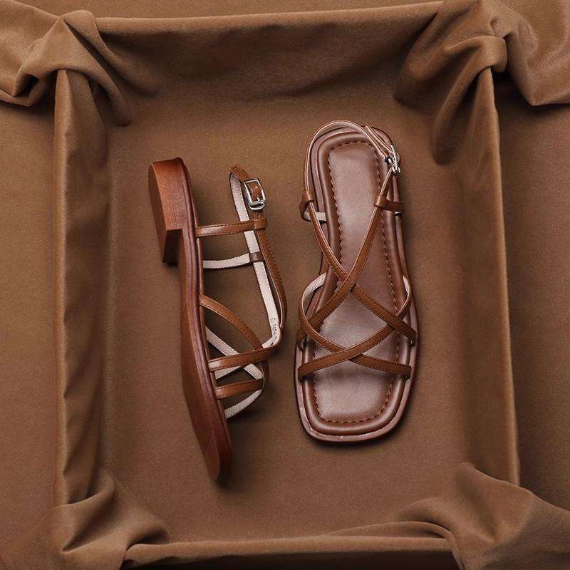 Viva Strap Sandals for Women | Orthopedic Cushioned, Vegan Leather 1