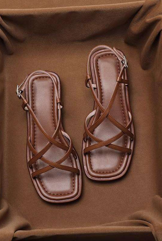 Viva Strap Sandals for Women | Orthopedic Cushioned, Vegan Leather 2
