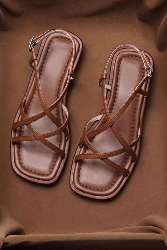 Viva Strap Sandals for Women | Orthopedic Cushioned, Vegan Leather 6