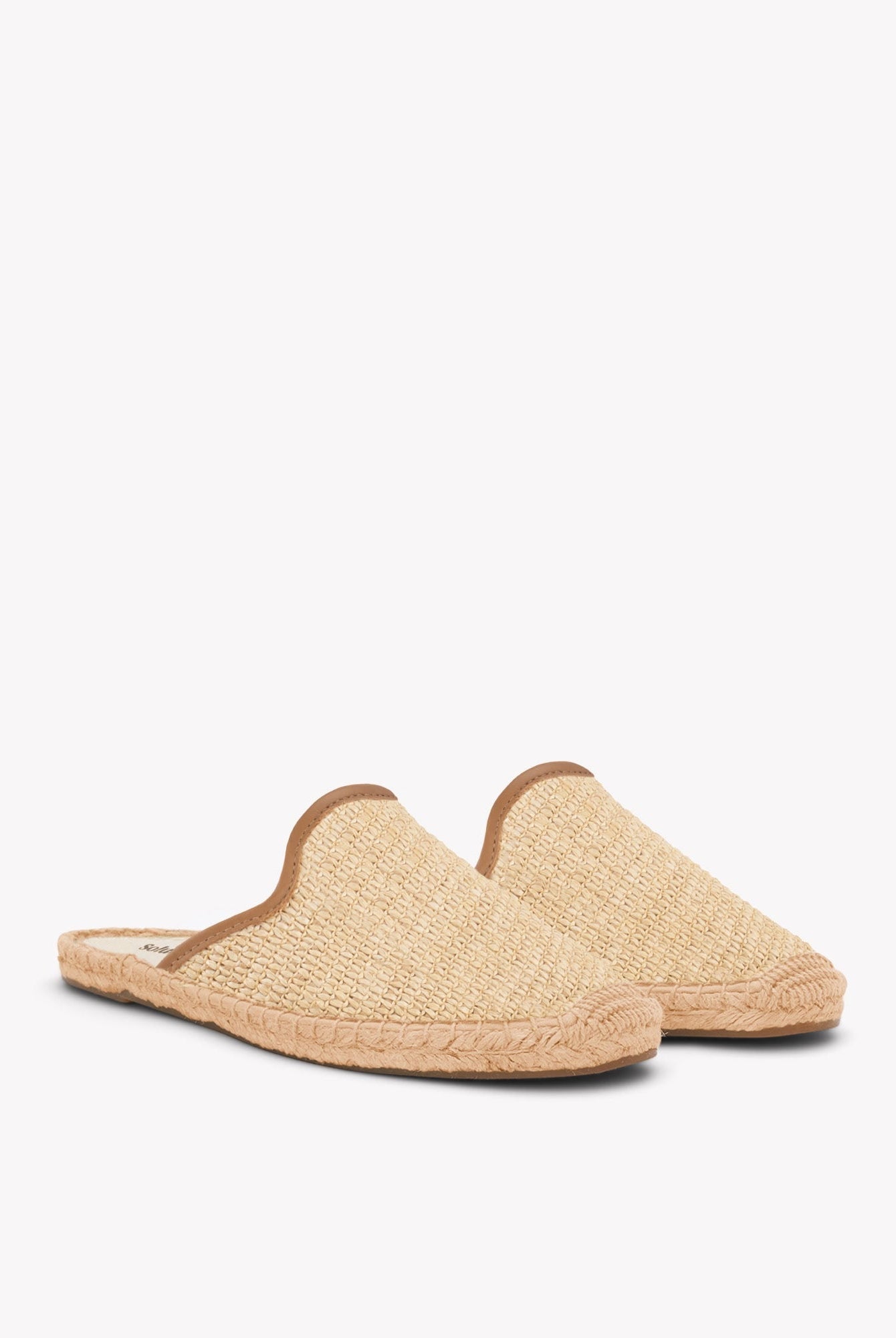 Willa Espadrille Mule | Raffia Slip-On with Jute Sole 2
