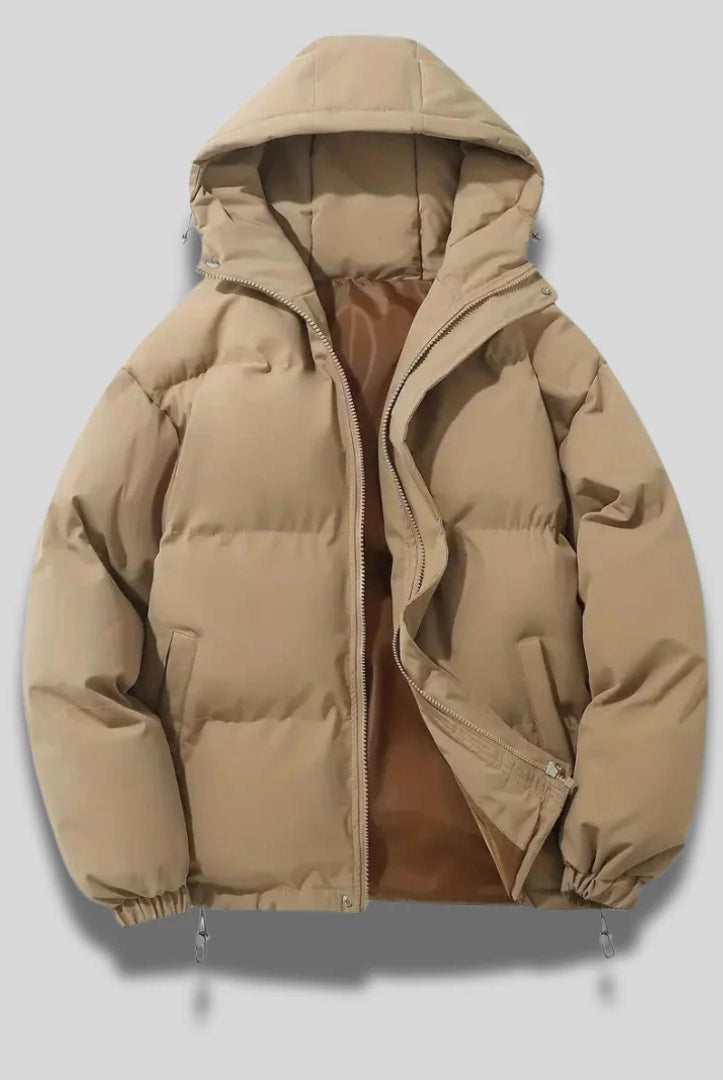 Wynter Black Puffer Jacket | Hooded, Insulated for Women 0