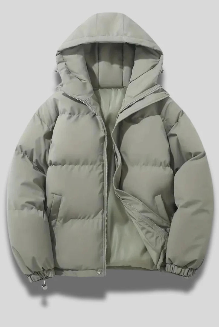 Wynter Black Puffer Jacket | Hooded, Insulated for Women 1