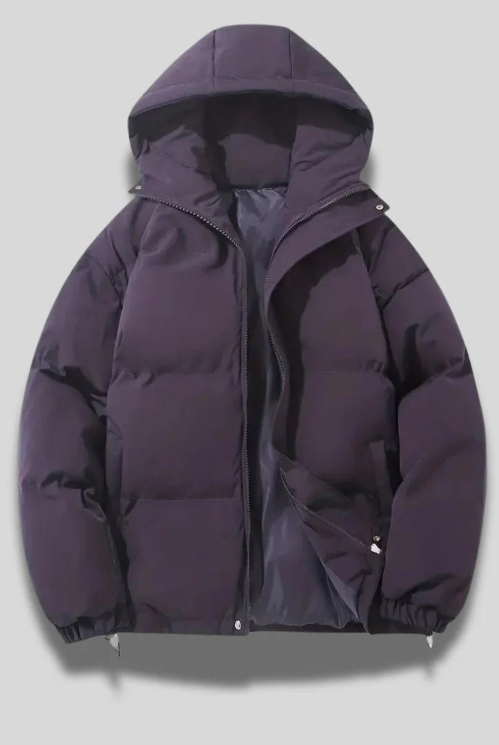 Wynter Black Puffer Jacket | Hooded, Insulated for Women 3