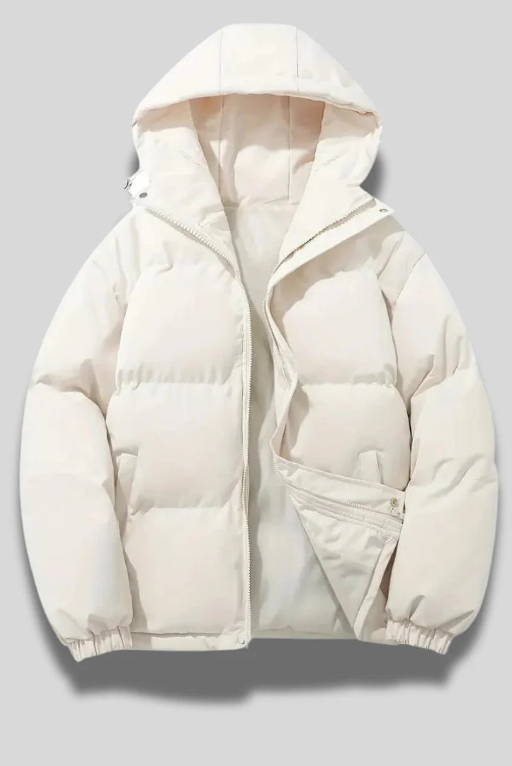 Wynter Black Puffer Jacket | Hooded, Insulated for Women 4