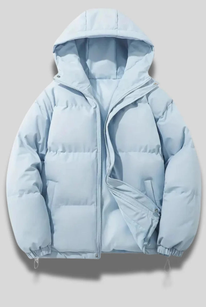 Wynter Black Puffer Jacket | Hooded, Insulated for Women 5