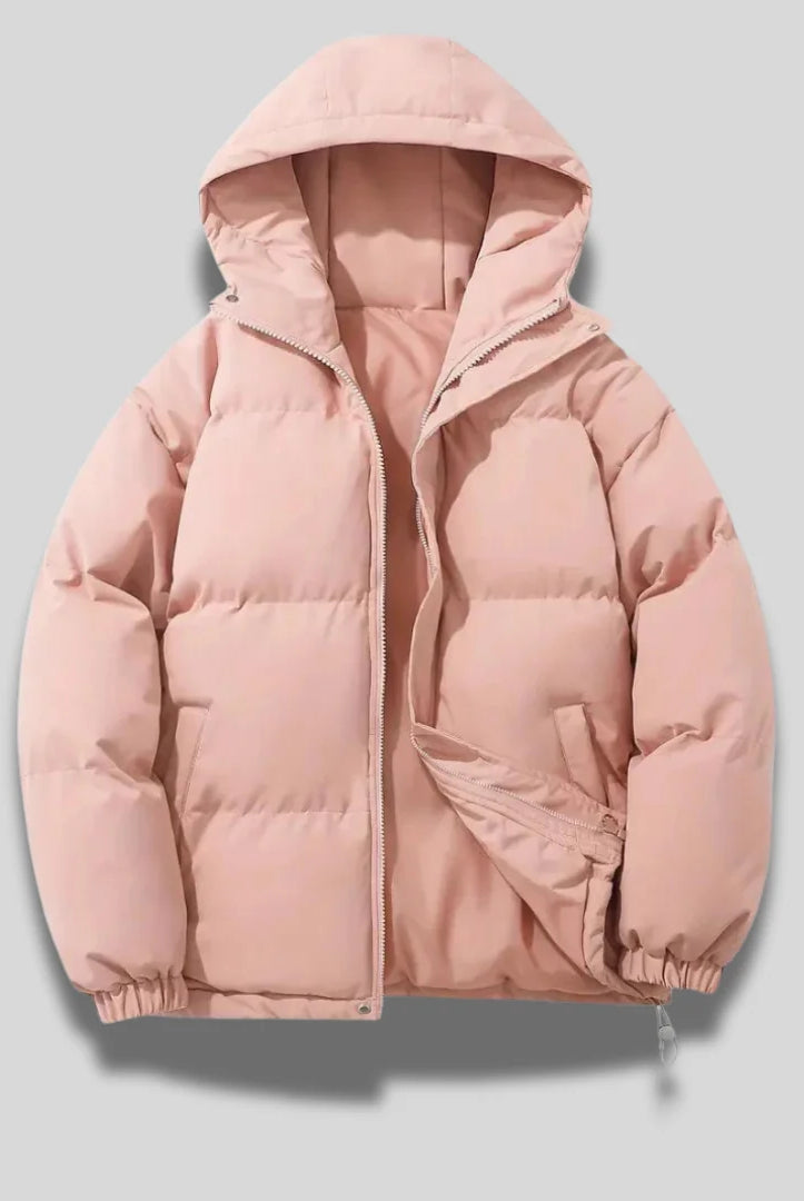 Wynter Black Puffer Jacket | Hooded, Insulated for Women 6