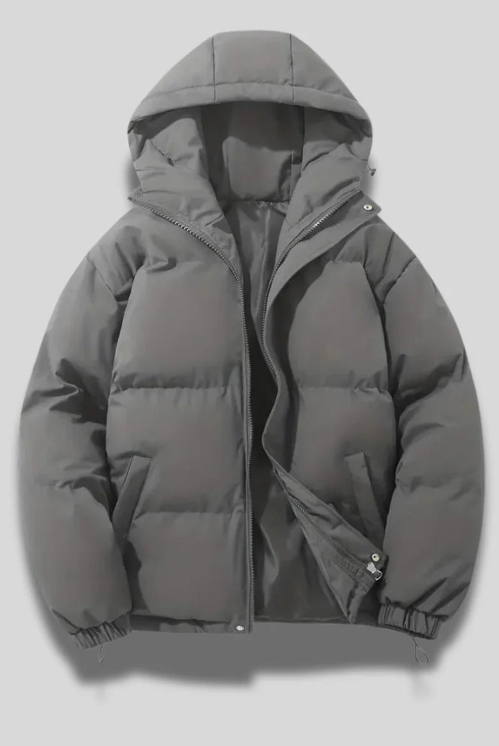 Wynter Black Puffer Jacket | Hooded, Insulated for Women 7