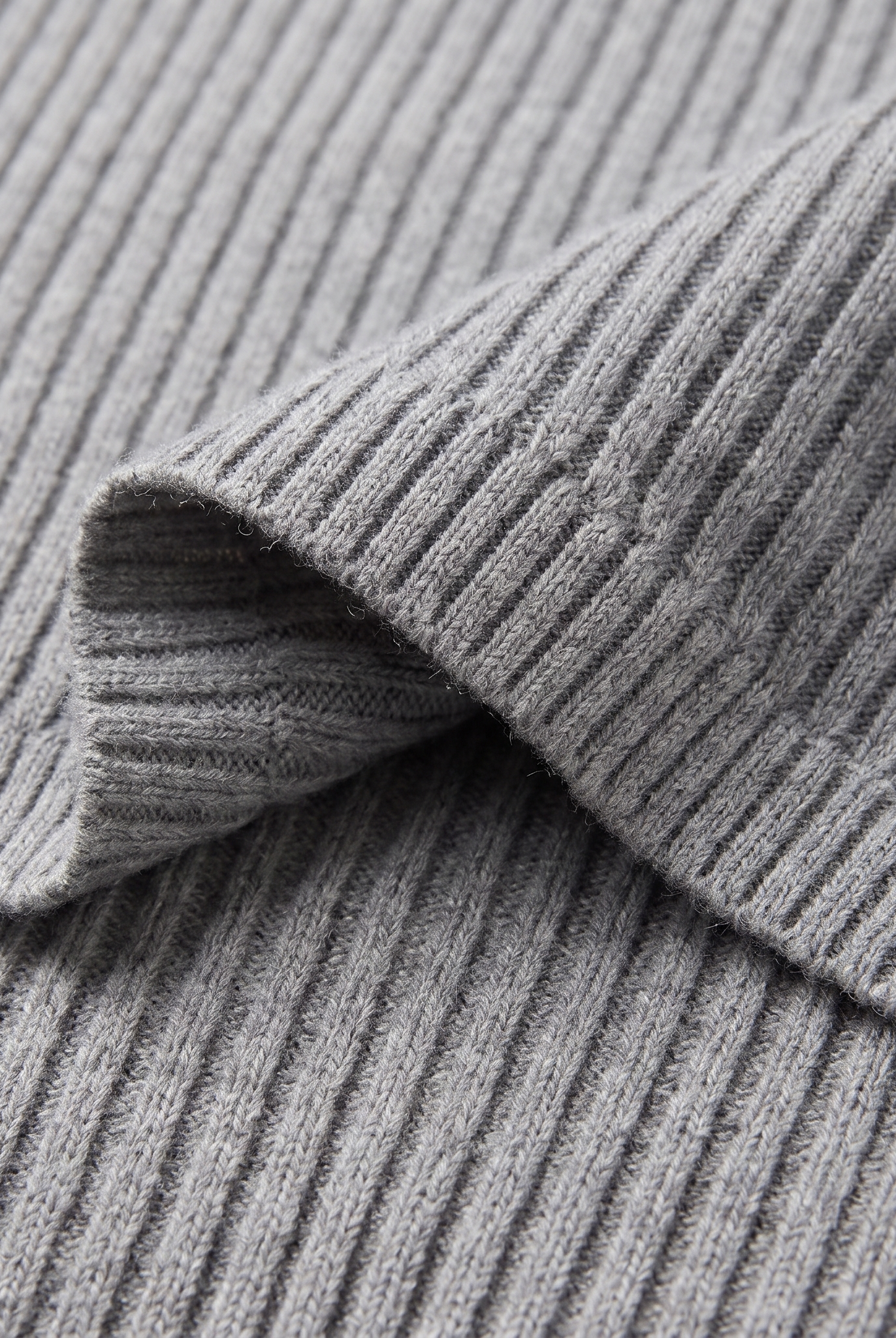 Anouk ribbed knit lounge set rib texture close-up