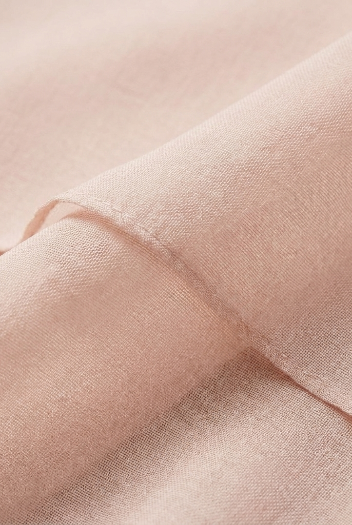 Cora Chiffon Maxi Dress Pink - fabric close-up detail