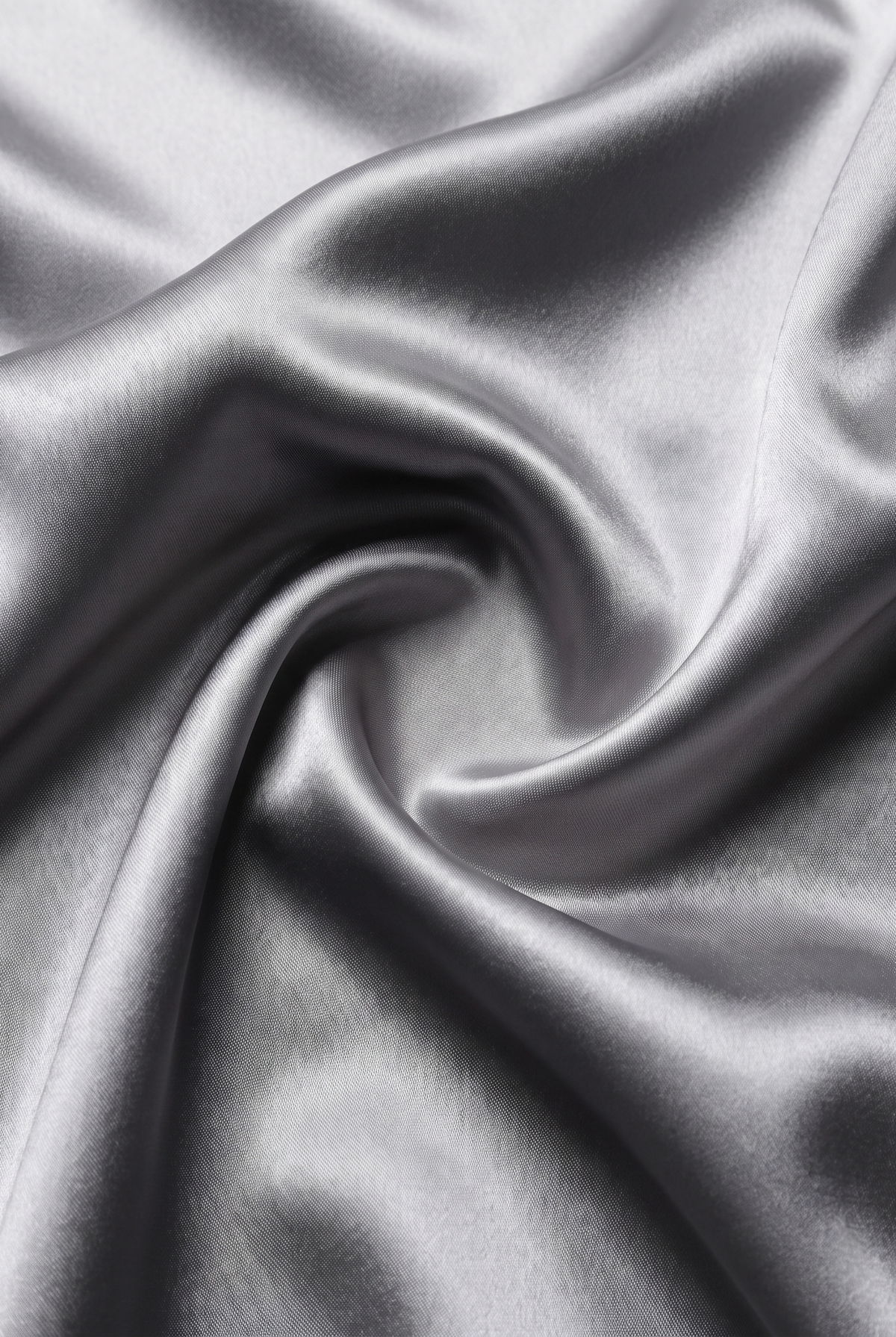 Lena blouse metallic satin fabric close-up