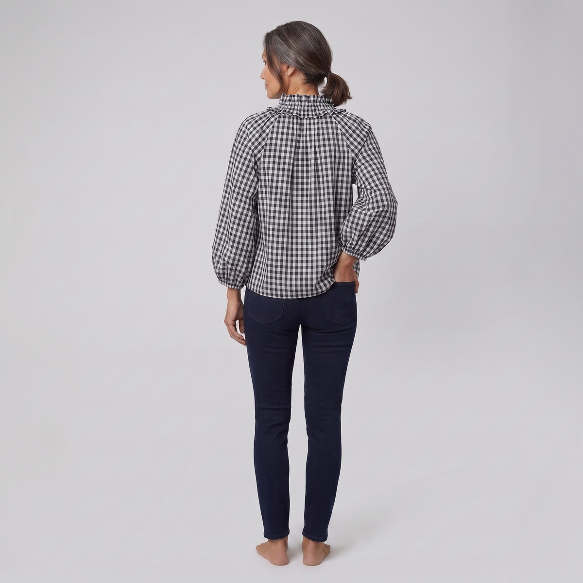 Brielle Womens Blouse — back