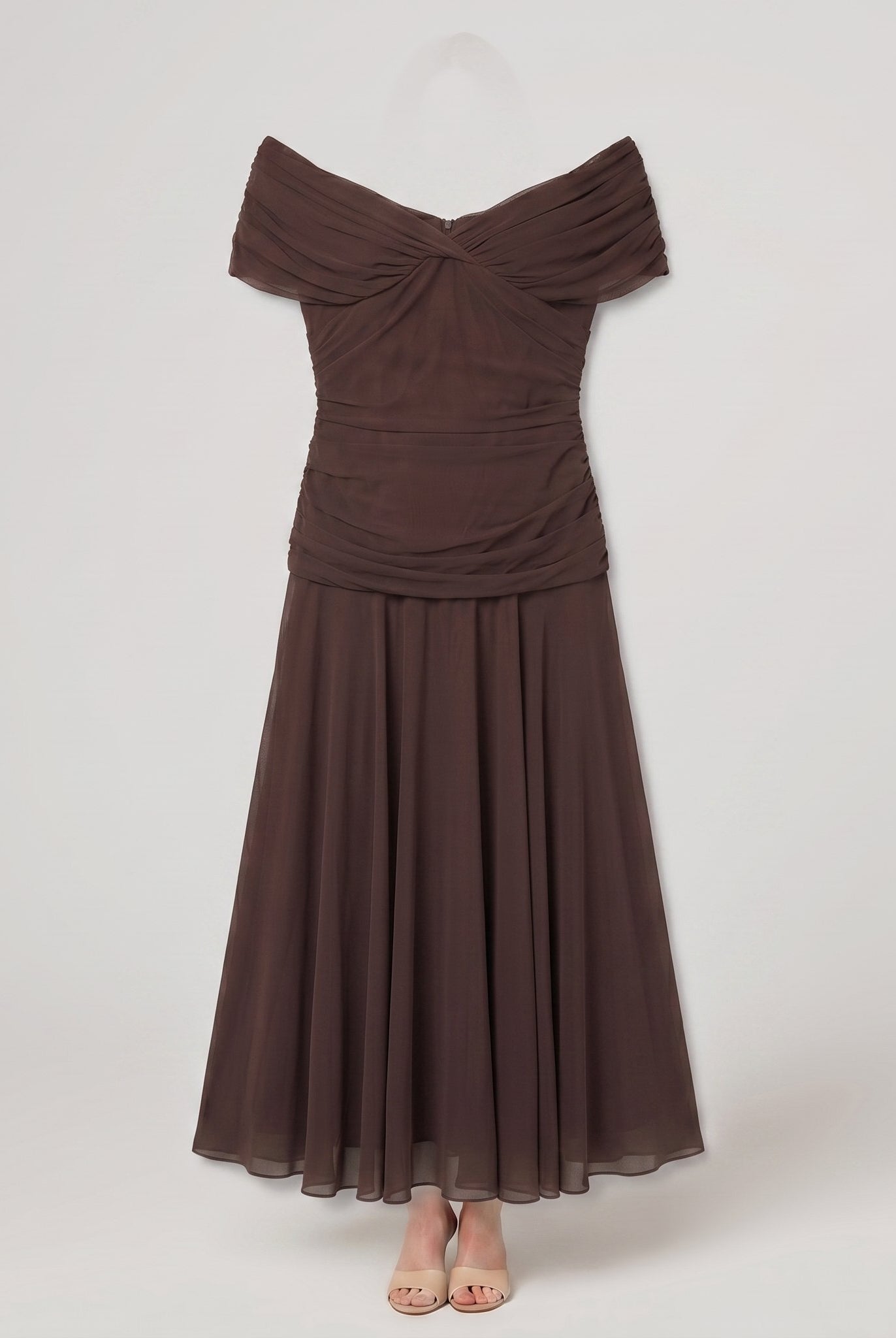 Pamela Boutique Caden brown midi dress product