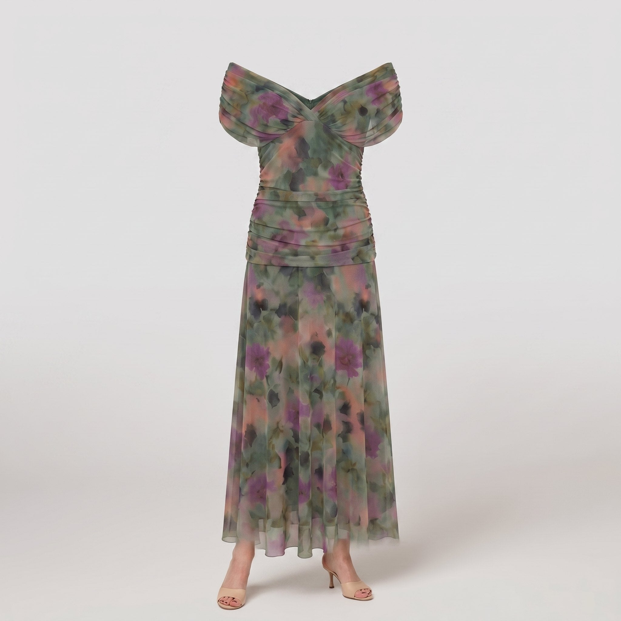 Pamela Boutique Caden dark green midi dress product