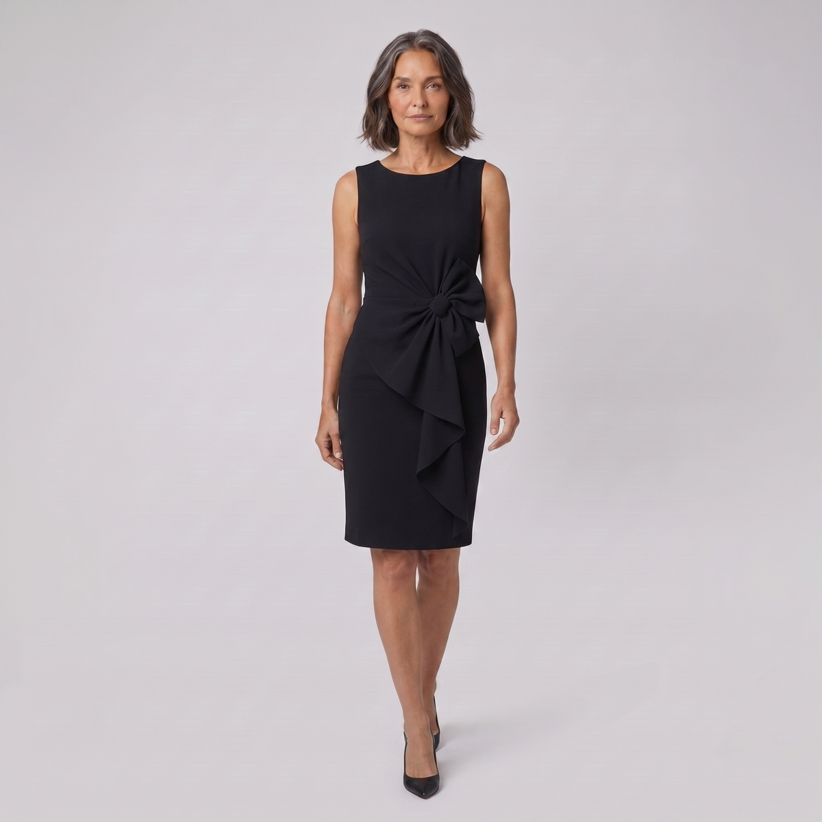 Celia black dress — walk