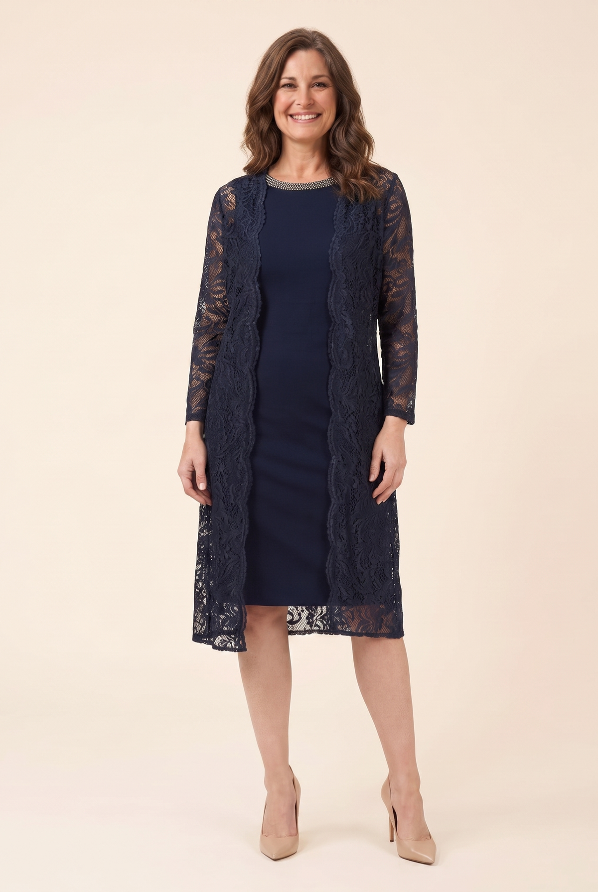 Maya Sheath Dress — front