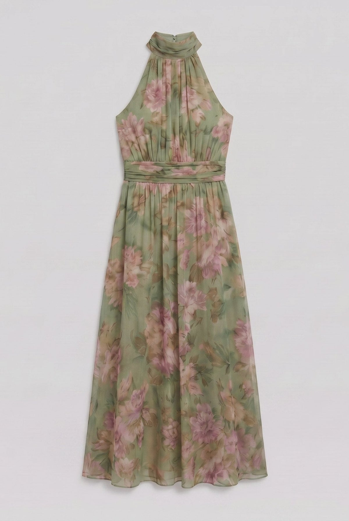 Pamela Boutique Mirelle sage green floral midi dress product