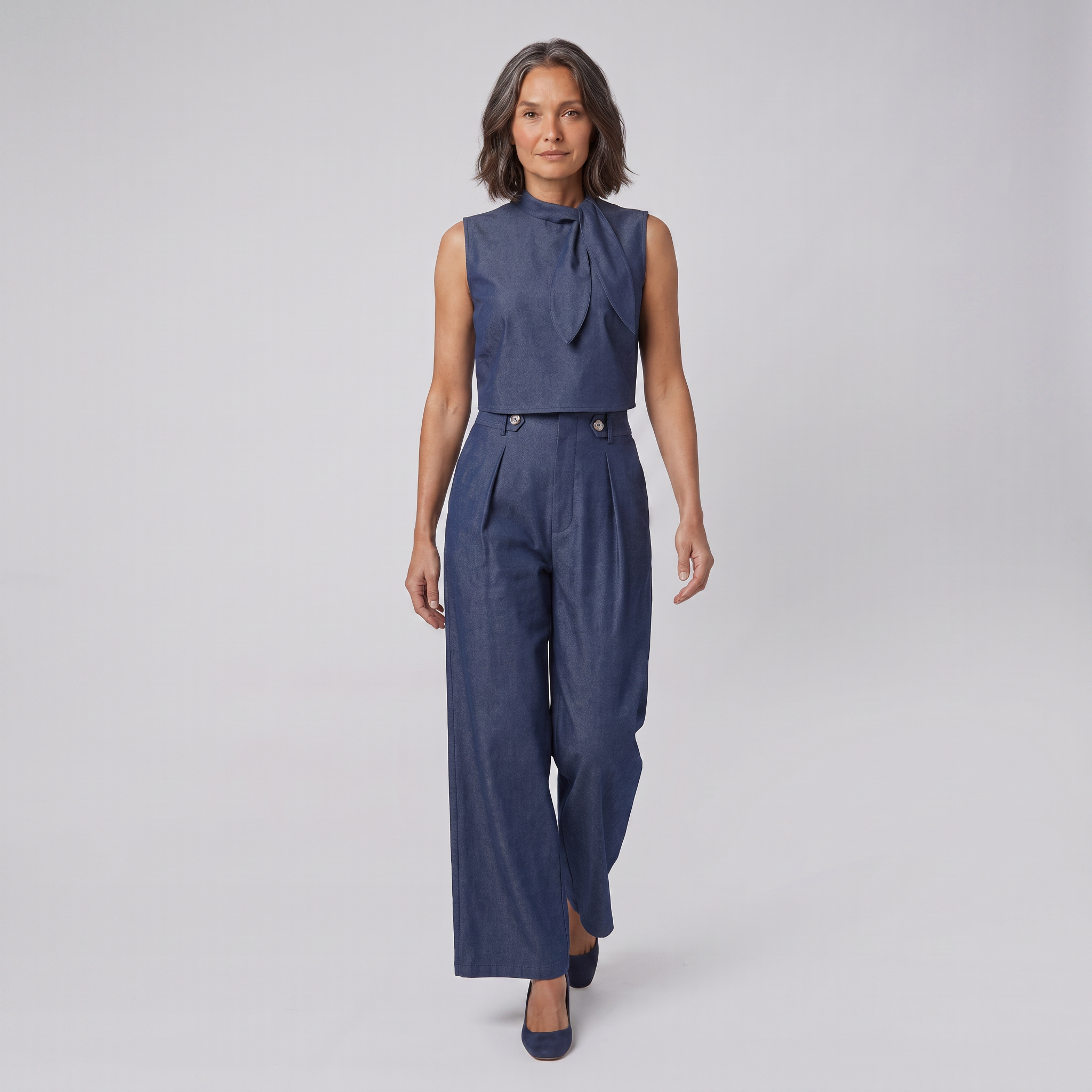 Talia Blouse Pants Set — walk