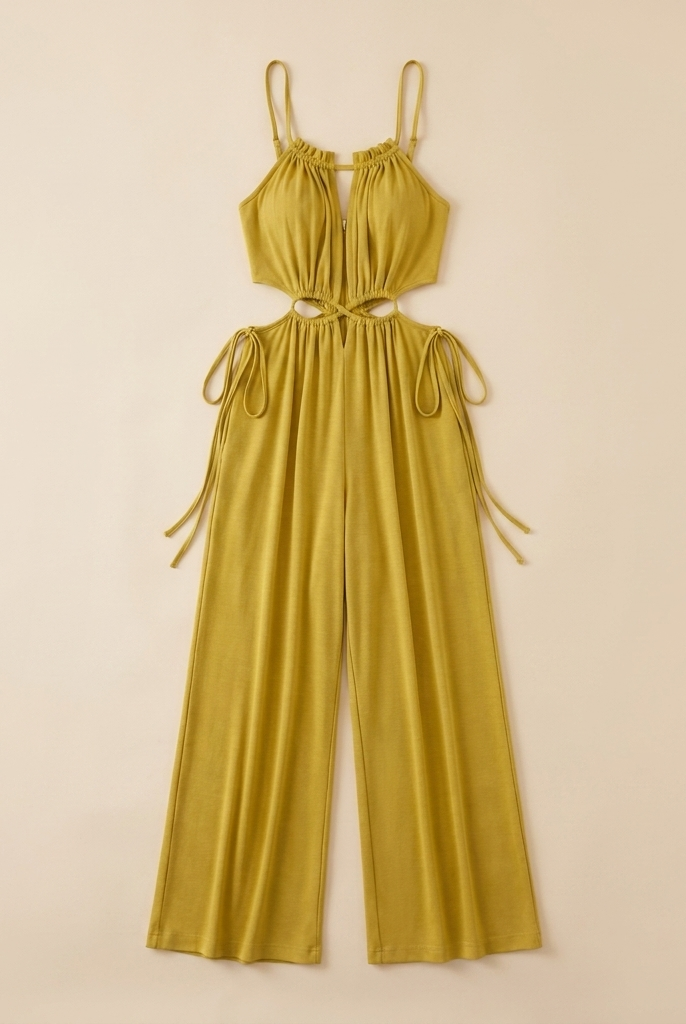 Tina Jumpsuit — flat-lay
