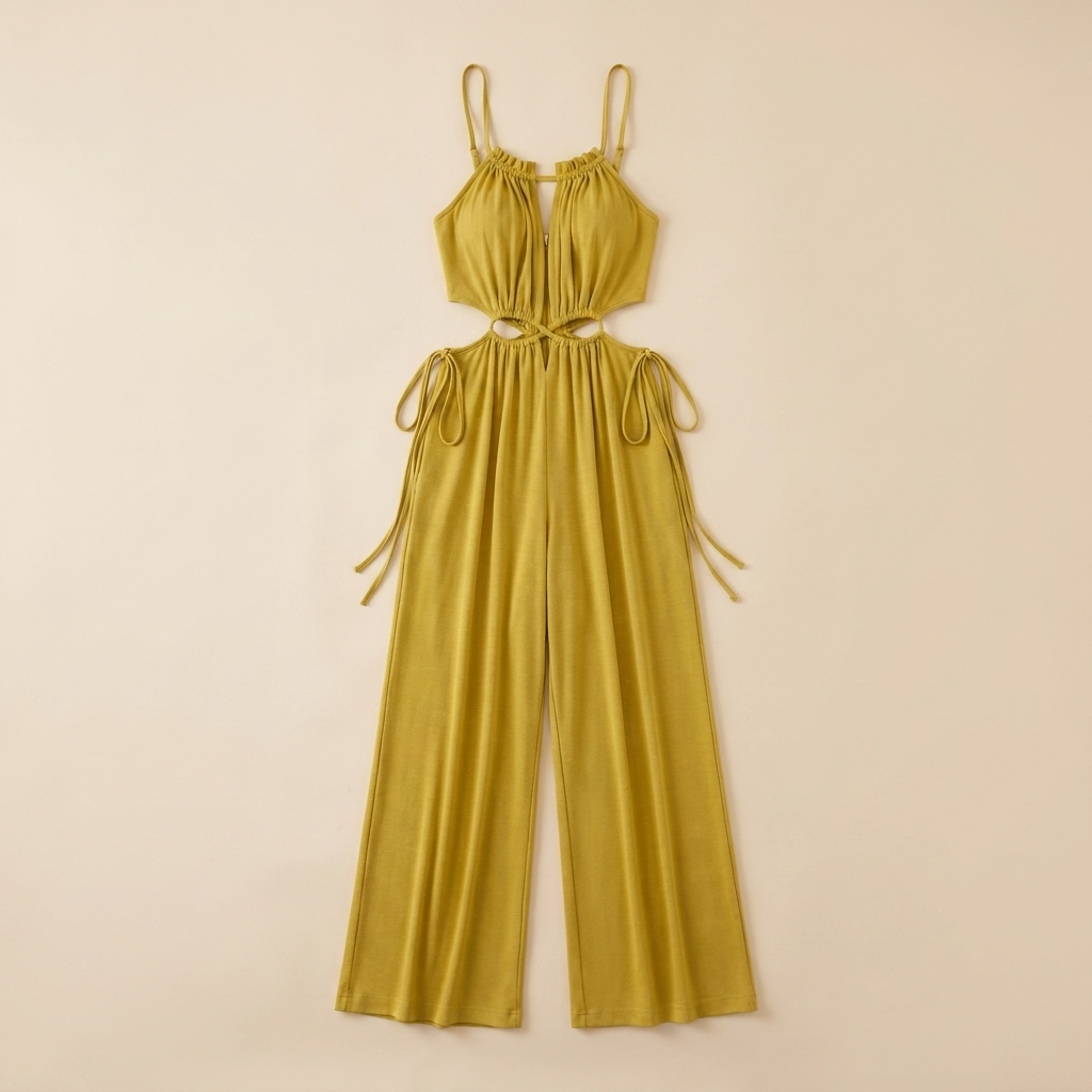 Tina Jumpsuit — flat-lay