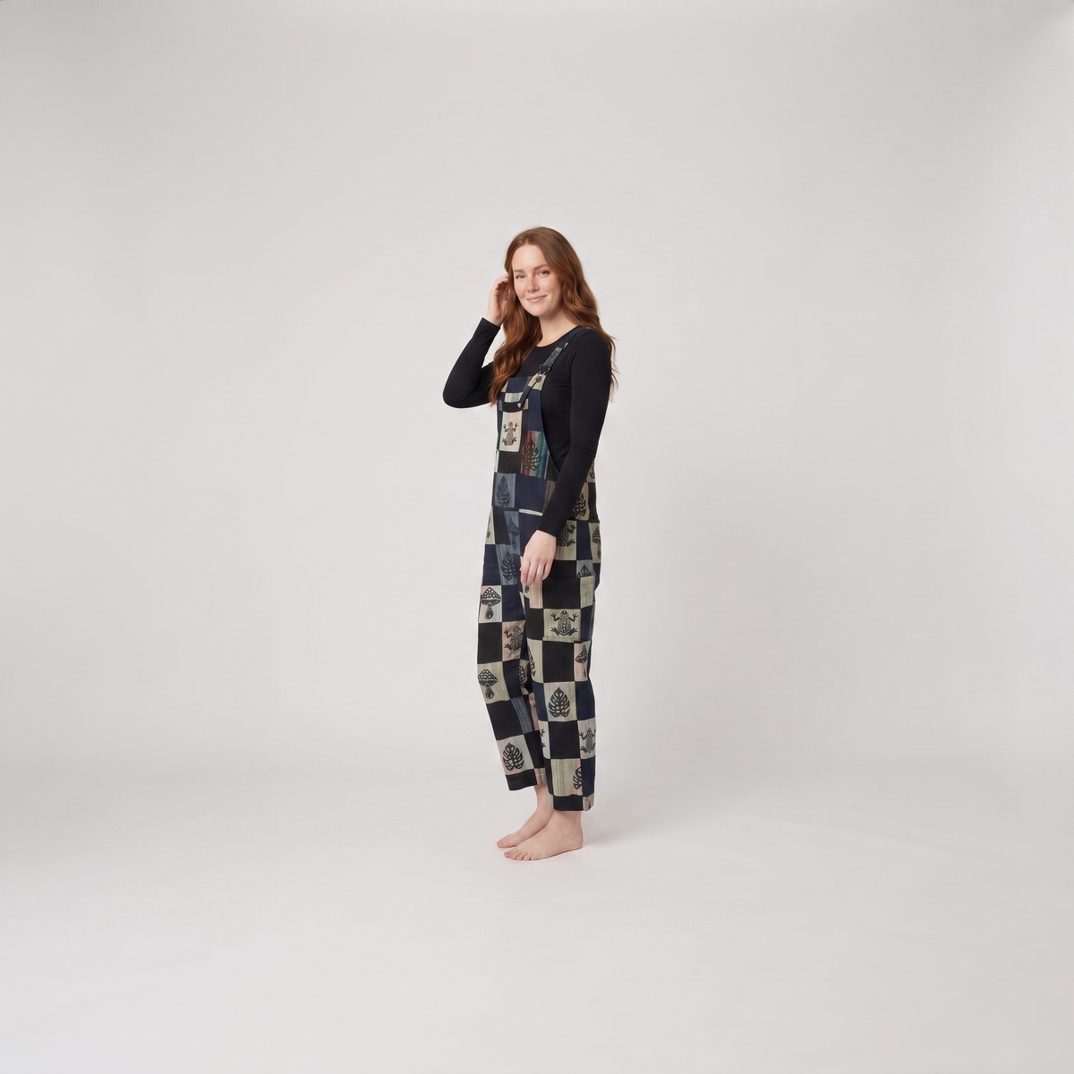 Wrenwood Denim Overalls — side