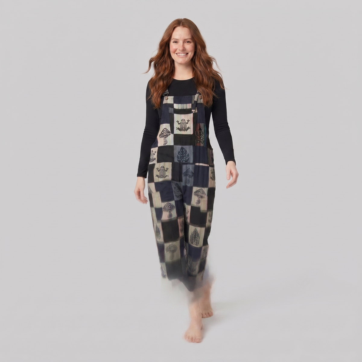 Wrenwood Denim Overalls — walk
