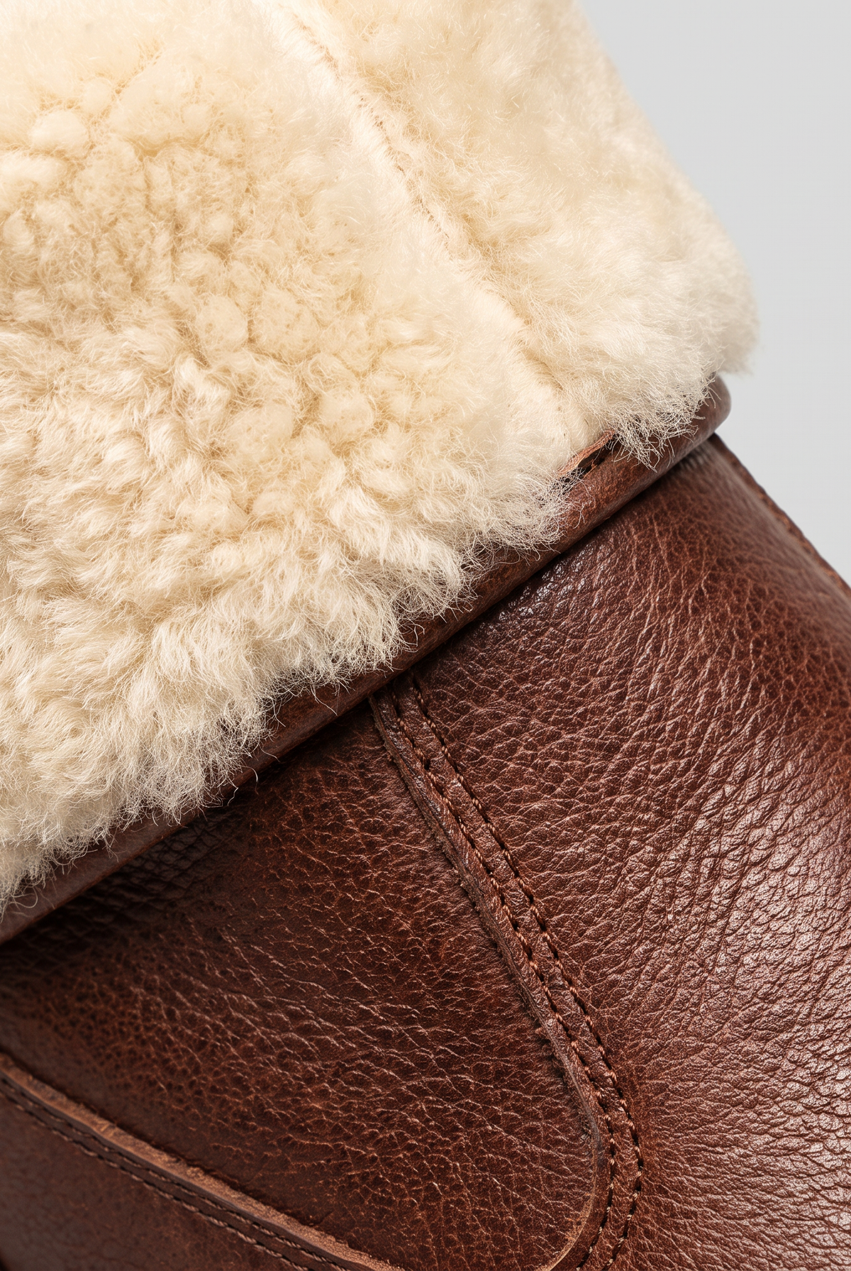 Knee-high riding boots with a wool-blend lining, view 6