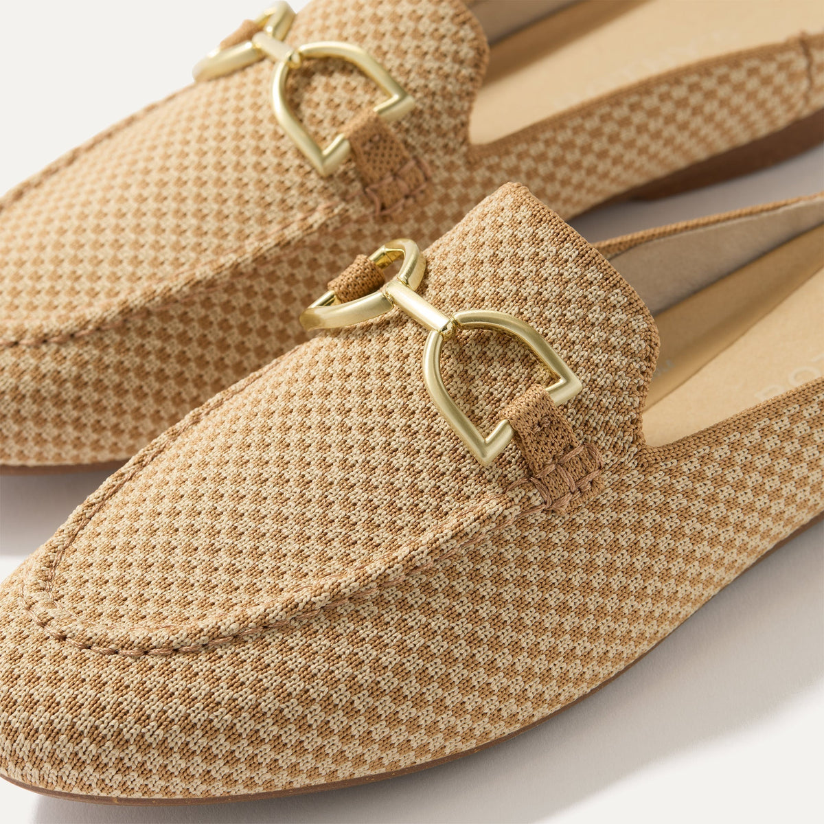 Loafer mules with an open back, view 3