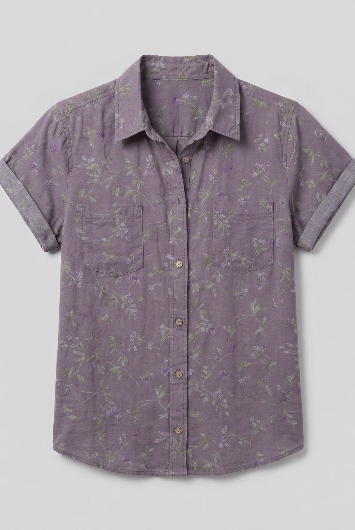 Lightweight floral print blouse, view 4