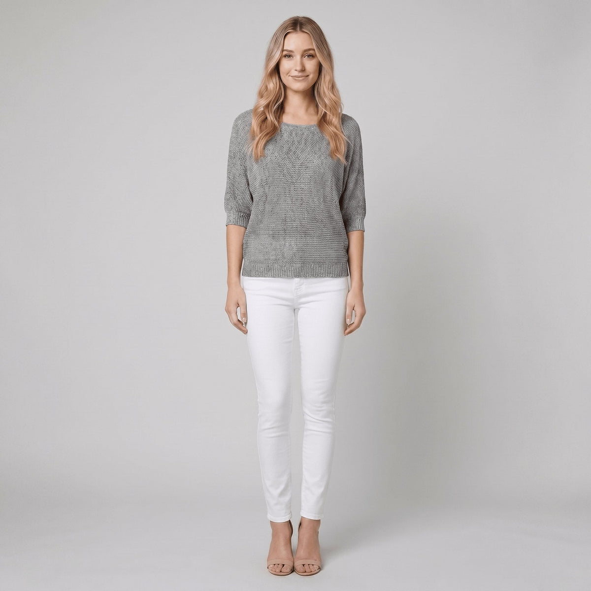 Lightweight knit jumper with a relaxed fit, view 1